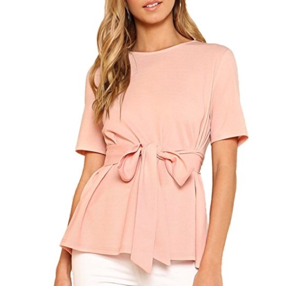 Light pink blouse